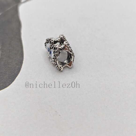 Pandora Blue Butterfly Sparkling Charm - Picture 4 of 6